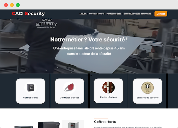 Création de site vitrine optimisé pour Google